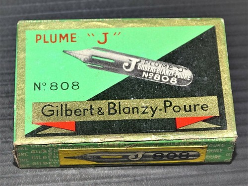 Ancienne boite plumes - 24,