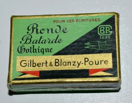 Boite plumes gilbert blanzy - &,