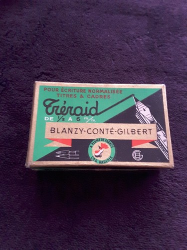 Boite plumes gilbert blanzy - boite,